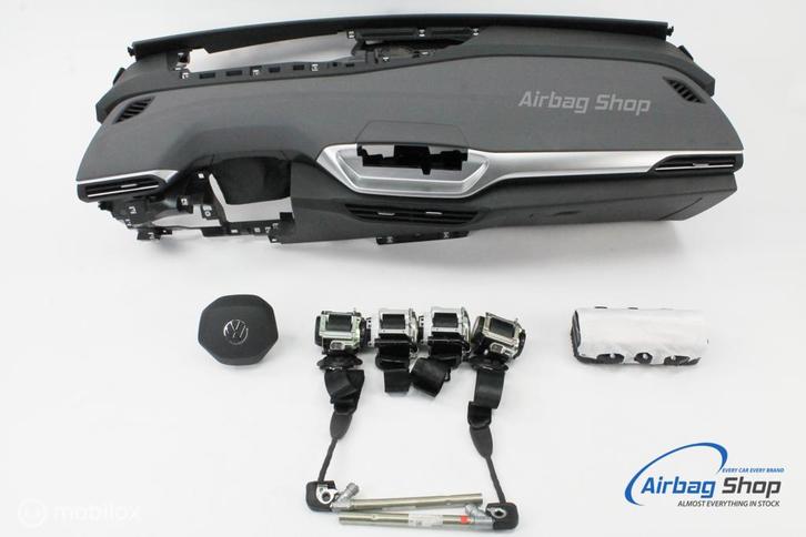 Airbag set Dashboard HUD speaker Volkswagen ID4 ID.4 2020-.., Auto-onderdelen, Dashboard en Schakelaars, Gebruikt, Volkswagen