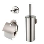 Toiletset Haceka Aqualux PRO2500 RVS Look, Ophalen of Verzenden, Nieuw, Bad