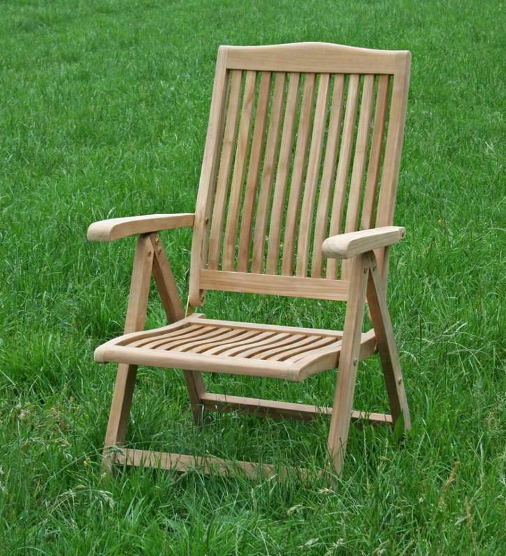 A-Kwaliteit AB Teak Teakhout Vouwstoel Standenstoel, Tuin en Terras, Tuinsets en Loungesets, Stoel, Nieuw, Hardhout, Tuinset, Ophalen