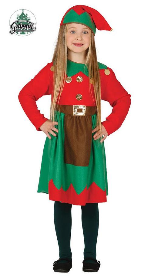 Elf Outfit Meisjes, Kleding | Dames, Carnavalskleding en Feestkleding, Nieuw, Ophalen of Verzenden