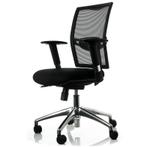 Bureaustoel Rhea, Zwart, Nieuw, Ophalen of Verzenden, Bureaustoel