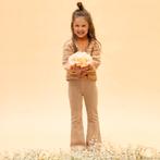 Broek flared rib (natural), Kinderen en Baby's, Kinderkleding | Maat 104, Nieuw, Meisje, Looxs, Broek