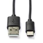 USB A naar USB C kabel | 2 meter | USB 2.0, Nieuw, Verzenden