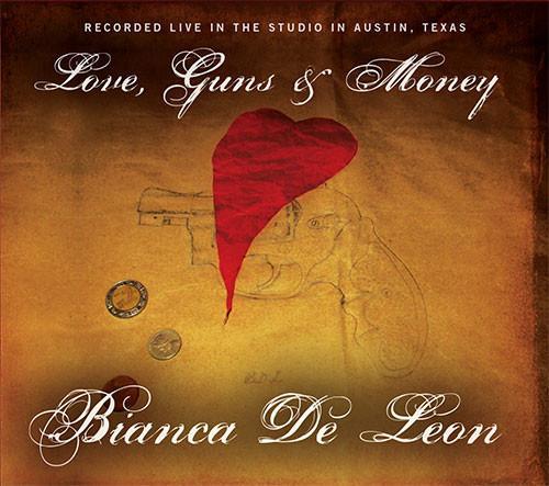cd digi - Bianca De Leon - Love, Guns &amp; Money, Cd's en Dvd's, Cd's | Overige Cd's, Zo goed als nieuw, Verzenden