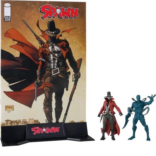 2-Pack Spawn Gunslinger & Auger + Comic, Kinderen en Baby's, Speelgoed | Overig, Verzenden