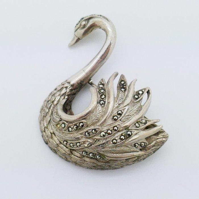 Zonder Minimumprijs - Broche Zilver, Sieraden, Tassen en Uiterlijk, Antieke sieraden