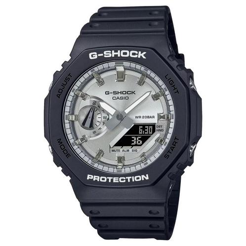 Horloge Heren Casio G-Shock OAK - SILVER DIAL (Ø 45 mm), Sieraden, Tassen en Uiterlijk, Zonnebrillen en Brillen | Heren, Verzenden