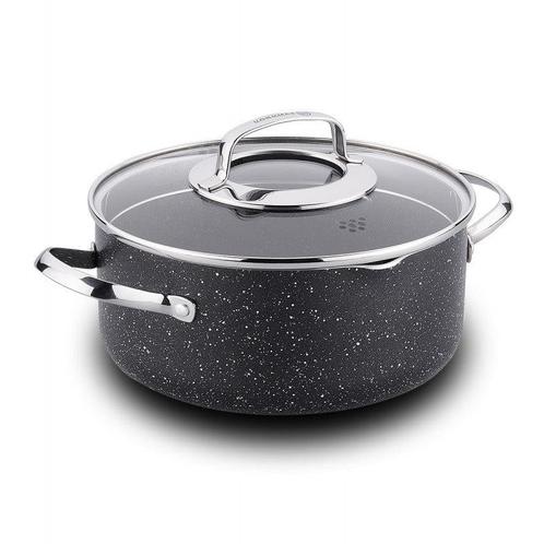 Korkmaz Galaksi Tencere aluminium kookpan 24 cm 5L met, Huis en Inrichting, Keuken | Potten en Pannen, Ophalen of Verzenden