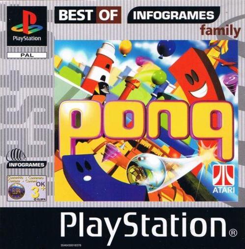 Pong The Next Level-Best of Infogrames (PlayStation 1), Spelcomputers en Games, Games | Sony PlayStation 1, Zo goed als nieuw