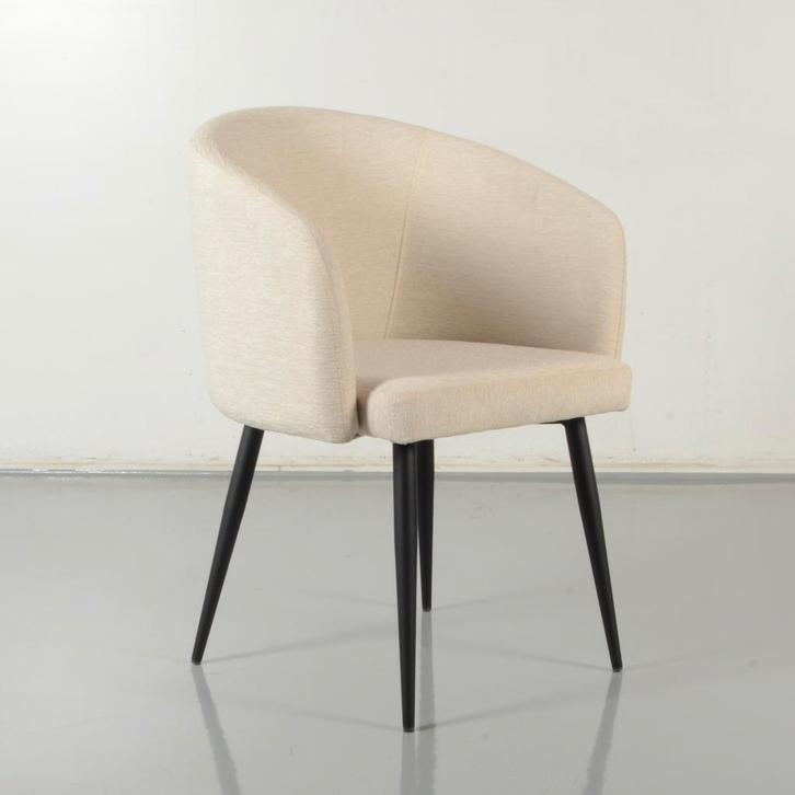 Frontseat Gentle kuipstoel, zand, 4-poot onderstel, Huis en Inrichting, Stoelen, Ophalen of Verzenden
