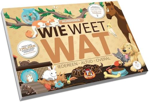 Wie Weet Wat - Huisdieren | White Goblin Games -, Hobby en Vrije tijd, Gezelschapsspellen | Kaartspellen, Nieuw, Verzenden