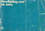 1980 VOLKSWAGEN JETTA INSTRUCTIEBOEK HANDLEIDING NEDERLANDS, Auto diversen, Handleidingen en Instructieboekjes, Verzenden