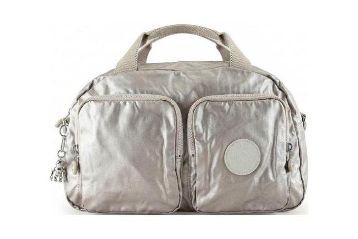 Kipling Schoudertas in maat standaard Beige, Sieraden, Tassen en Uiterlijk, Tassen | Damestassen, Beige, Zo goed als nieuw, Verzenden