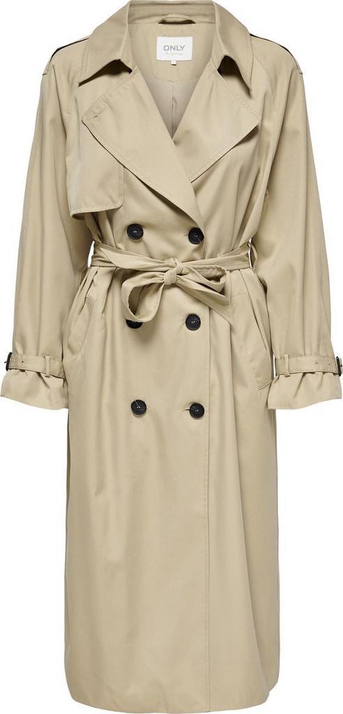 ONLY JAS ONLCHLOE TRENCHCOAT DOUBLE B. OTW NOOS- Maat S, Kleding | Dames, Jassen | Winter, Nieuw, Verzenden