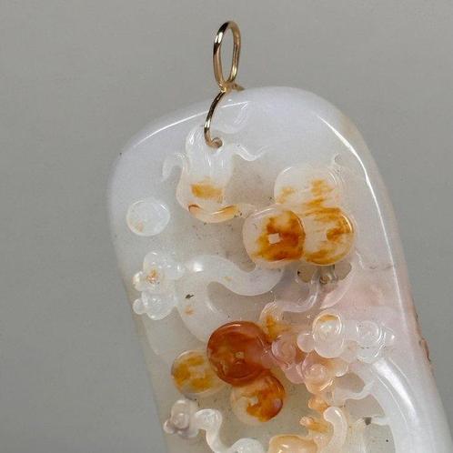 Hanger - jade (niet getest) - China - Celadon jade Pedant, Antiek en Kunst, Antiek | Overige Antiek