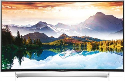 LG 65UG870V - 65 inch 4K UltraHD Curved SmartTV, Audio, Tv en Foto, Televisies, 100 cm of meer, Smart TV, 100 Hz, 4k (UHD), Zo goed als nieuw