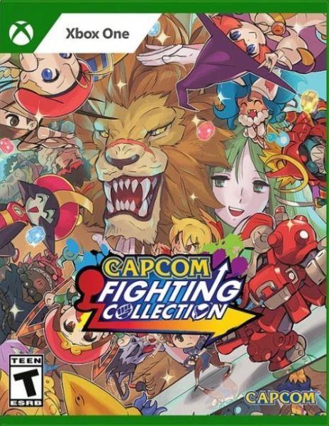 Capcom Fighting Collection-Amerikaans (Xbox One) Gebruikt, Spelcomputers en Games, Games | Xbox One, Zo goed als nieuw, Ophalen of Verzenden