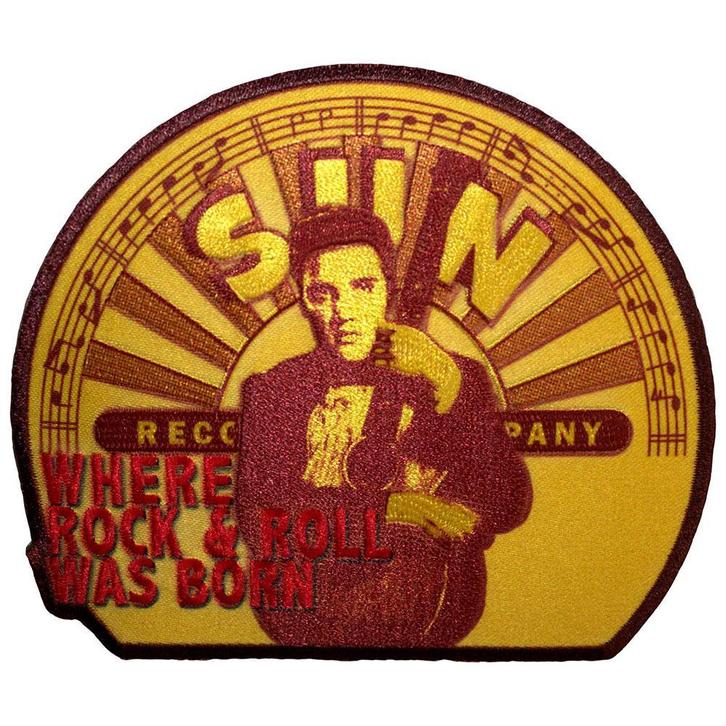 Elvis Presley Elvis Where R&R Was Born Patch off.merchandise, Verzamelen, Muziek, Artiesten en Beroemdheden, Kleding, Nieuw, Ophalen of Verzenden