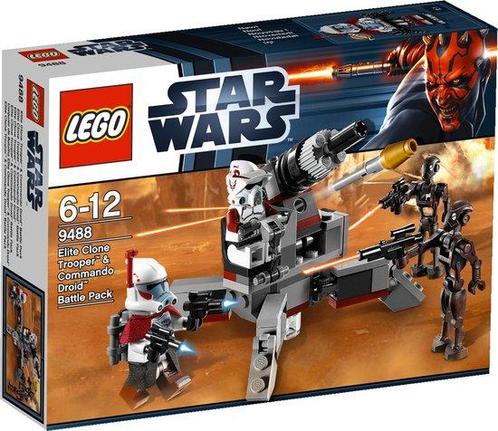 LEGO Star Wars Elite Clone Trooper & Commando Droid Battle P, Kinderen en Baby's, Speelgoed | Duplo en Lego, Zo goed als nieuw