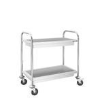 GGM Gastro | Serveerwagen - 850x450mm - met 2 bakken & |, Verzenden