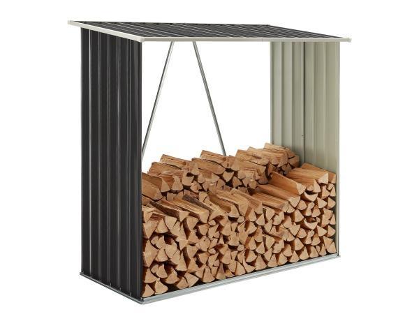 Veiling - Haardhoutschuur / Houtopslag Enno - 163 x 83 x 154, Tuin en Terras, Haardhout