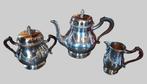Olier & Caron, Paris (1910-1936) - Theeservies (3) - .950, Antiek en Kunst, Antiek | Goud en Zilver