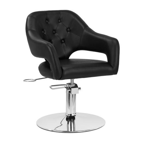 Kappersstoel Zwart Parma Gabbiano (Kappersstoel chrome voet), Sieraden, Tassen en Uiterlijk, Uiterlijk | Haarverzorging, Overige typen