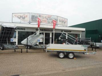 Eduard plateauwagen 311x160 750kg aanhangwagens beschikbaar voor biedingen