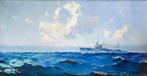 Louis Royon (1882-1968) - En mer italienne, Antiek en Kunst