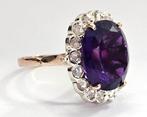 Zonder Minimumprijs - Ring - 9 kt. Roségoud - 8.30ct. tw., Sieraden, Tassen en Uiterlijk, Ringen, Nieuw
