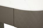 BED BUREAU SHARON GRIJS MET KRUK CM 120X40X75 (AFMETING KRUK, Ophalen of Verzenden, Nieuw