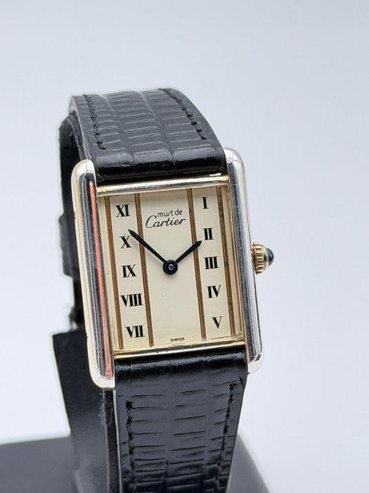 Cartier - Tank Must de Cartier - Zonder minimumprijs -, Sieraden, Tassen en Uiterlijk, Horloges | Heren