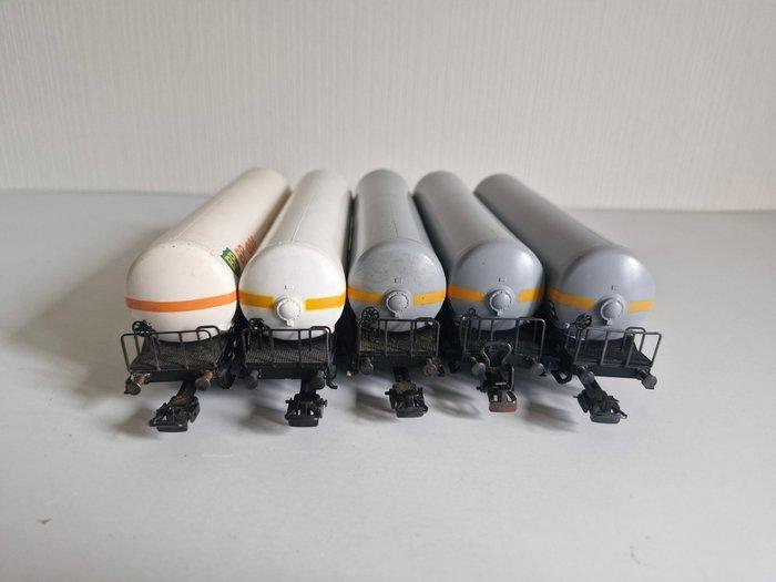 Märklin H0 - 4628/4630/4748.1 - Modeltrein goederenwagon (5), Hobby en Vrije tijd, Modeltreinen | H0