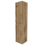 Kolomkast BWS Paris 2 Deuren 160x35x35 cm Dakota Oak, Ophalen of Verzenden, Nieuw, Bad