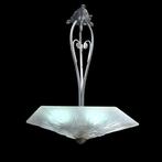 Daum / Lorrain - Pierre d’Avesn - Plafondlamp - Zilverbrons