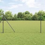 vidaXL Euro Hek Grijs 1,2 x 10 m PVC-gecoat ijzer, Verzenden, Nieuw, IJzer
