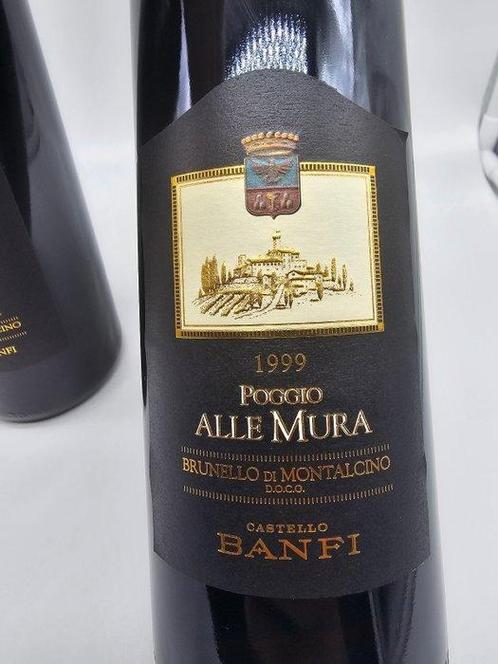 1997 & 1999 Poggio Alle Mura - Brunello di Montalcino DOCG -, Verzamelen, Wijnen