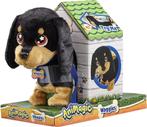 Animagic Waggles Knuffel Hond - Zwart - Interactieve Knuffel, Kinderen en Baby's, Speelgoed | Knuffels en Pluche, Ophalen of Verzenden