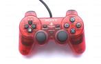 PS2 Controller Dualshock 2 -  Transparant Rood - Sony/*/, Spelcomputers en Games, Spelcomputers | Sony PlayStation Consoles | Accessoires