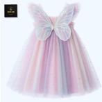 Vesta svr® Prinsessenjurk meisje - Regenboogjurk -vlinderjur, Verzenden, Nieuw