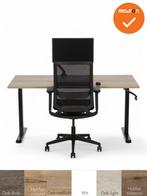 Base zit-sta bureau - slinger verstelbaar - maat en kleur bl, Werkplek, Ophalen of Verzenden, Nieuw zonder verpakking, Bureau