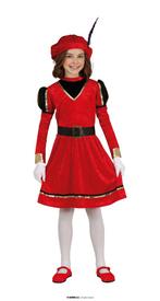 Pietenjurkje Evita Meisje Rood, Kleding | Dames, Ophalen of Verzenden, Nieuw