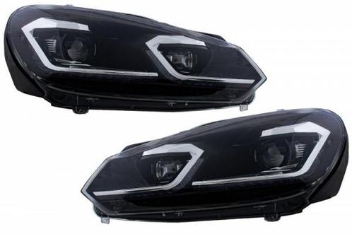 Koplampen VW Golf VI in Golf 7.5 Look Dynamic LED zwart, Auto-onderdelen, Overige Auto-onderdelen, Ophalen of Verzenden
