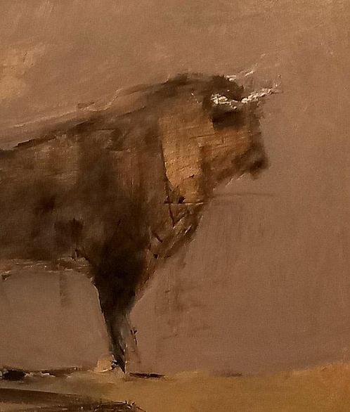 GONZHO - En la bruma (No reserve), Antiek en Kunst, Kunst | Designobjecten