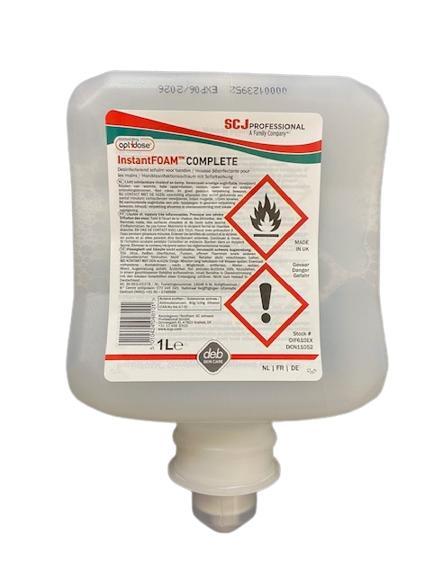 Deb InstantFOAM Complete Optidose 1x 1 liter, Huis en Inrichting, Schoonmaakartikelen, Verzenden