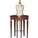 Stel van 2 Luikse pedestals met uittrekbaar blaadje voor een, Ophalen of Verzenden