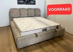 Opberg boxspring Platin: Ultieme Comfort en Modern Design, Verzenden, 180 cm, 200 cm, Bruin