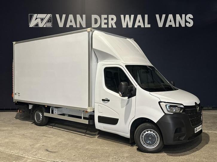 Renault Master 2.3 dCi 164pk Bakwagen 220cm hoog Laadklep Eu, Auto's, Bestelauto's, Dealer onderhouden, Lease, Zwart, Handgeschakeld