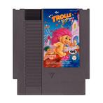 NES Trolls in Crazyland (Losse cassette), Spelcomputers en Games, Games | Nintendo NES, Verzenden, Zo goed als nieuw