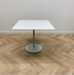 Tweedehands kantinetafel (hxbxd) 74x90x90 cm, licht grijs, Ophalen of Verzenden, Gebruikt, Bureau